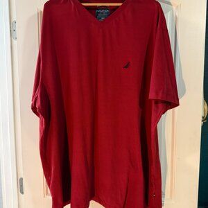 Nautica Deck T-Shirt | Active Stretch | 4XLT | NWT